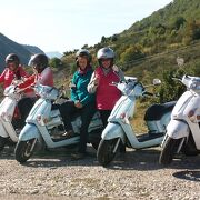 © scoot nomad balade en groupe  en scooter drome provençale - <em>scoot nomad</em>