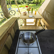 Village Nature Zen - Camping la Turelure : Tente trek Duo