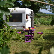 © petit déjeuner location caravane camping les cerisiers - <em>Loire</em>