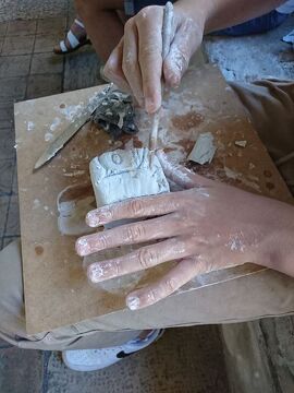 "Divines sculptures" déménage