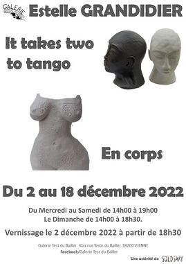 Exposition "It takes two to tango" et "En corps"