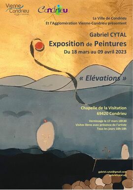 Exposition de peinture Gabriel Cytal