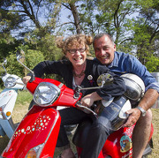 © scoot nomad balade touristique en scoter en famille - <em>nadine tampon</em>