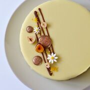 © Entremets Noisette Citron - <em>Sylvie Auger - Nutrigood</em>