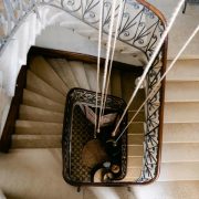 © Escalier - <em>Château de Lemps</em>