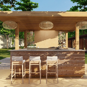 © paillote ecrin du roure - <em>Manoir le roure</em>