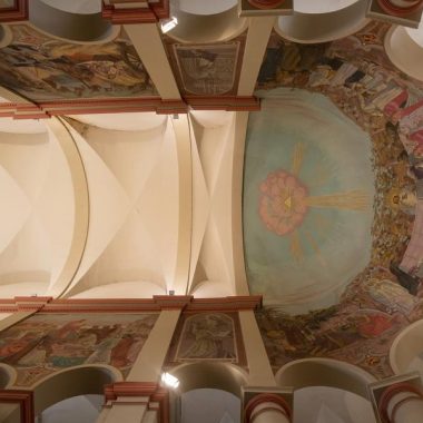 © Plafond de l'église Saint-Martin, Vienne - <em>Denis Vinçon</em>