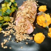 © mignon de porc en crumble.jpg - <em>Maud Vassel</em>