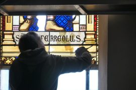 Visite de l'Atelier Lumverre créateur de vitraux