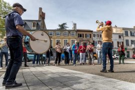 Concert de Blu Wulú sur la scène de Cybèle