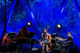 Concert de Tom Ollendorff & Fabrice Tarel quartet sur la scène de Cybèle