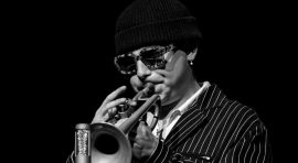 Concert de Daniel Migliosi quintet sur la scène de Cybèle