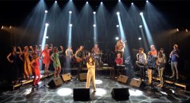 Concert de Feyzin Groove Orchestra sur la scène de Cybèle
