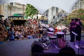 Concert de restitution du Stage Big Band Groove sur la scène de Cybèle
