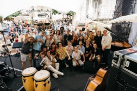 Concert de restitution JazzUp sur la scène de Cybèle