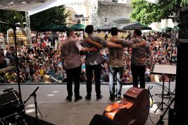 Concert du Combo jazz de la CAPI au Kiosque