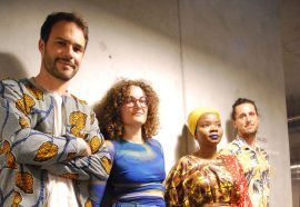 Concert d'Ireke sur la scène de Cybèle