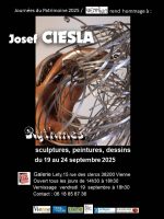 Josef Ciesla "Rythmes" Exposition Hommage