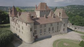 Château, jardins et remparts de Septème