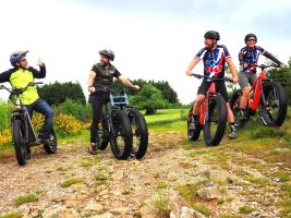 Balade en trottinette dans les vignes