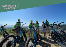 Balade en trott électrique tout terrain dans les vignobles - Terre de Syrah - Vignobles en scène