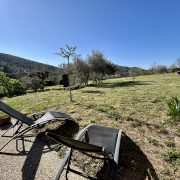 © Gite Les Châtaigniers - Vue jardin - <em>Mas de Veyras - Les Châtaigniers</em>