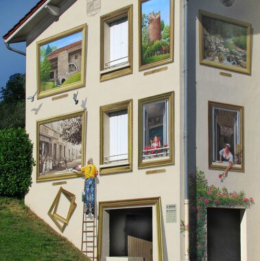 © fresque Eyzin-Pinet - <em>A-FRESCO</em>