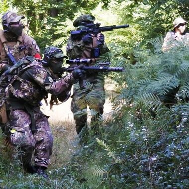 © Airsoft paintball laser de la colline - <em>DR APC</em>