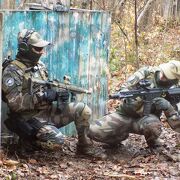 © Airsoft paintball laser de la colline - <em>DR APC</em>