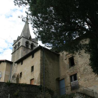 © Eglise et ancien prieuré de Moidieu-Détourbe - <em>DR OT Vienne</em>