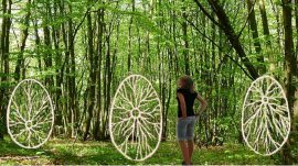 Sentier Art et Nature sur le Sentier du Gorneton - 10ème Edition de la Biennale