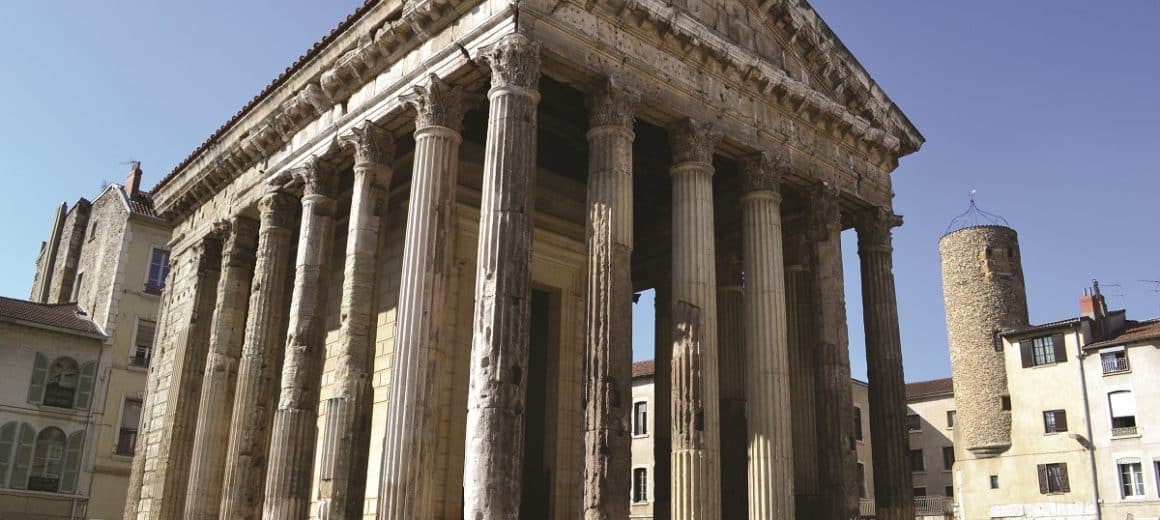 Temple d'Auguste et de Livie à Vienne Isère