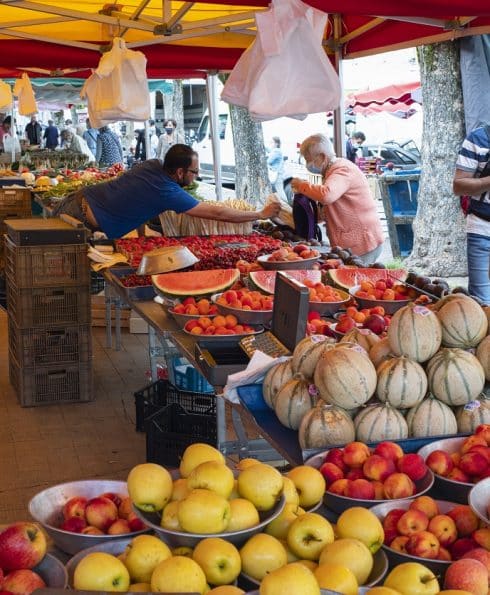 Grand marché de Vienne Isère