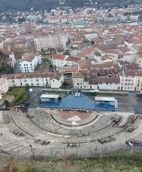 Vue sur le Théâtre Antique Vienne