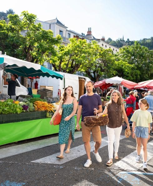 marché de Vienne - gastronomie